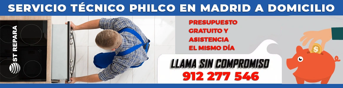 servicio tecnico philco en madrid